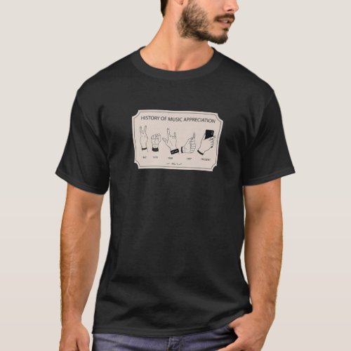 History Of Music Inspired Music Appreciation Relat T_Shirt