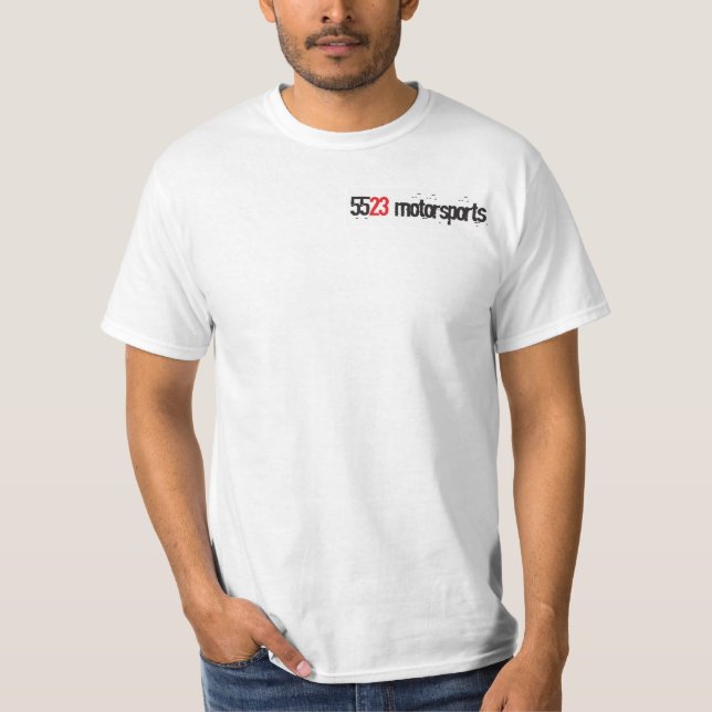 "History of the GTR" by 5523 Motorsports T-Shirt (Front)