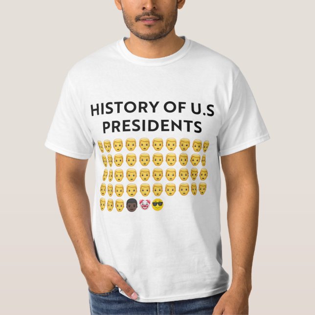 History of U.S presidents 46th cool president T-Shirt (Front)