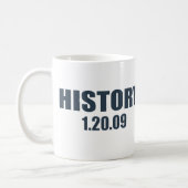 HISTORY - President Obama Inauguration Coffee Mug (Left)