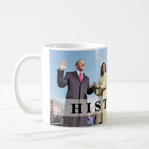 HISTORY President Obama Swearing In Ceremony Coffee Mug