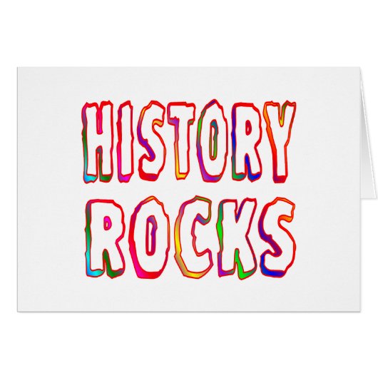 History Rocks Cards (Front Horizontal)