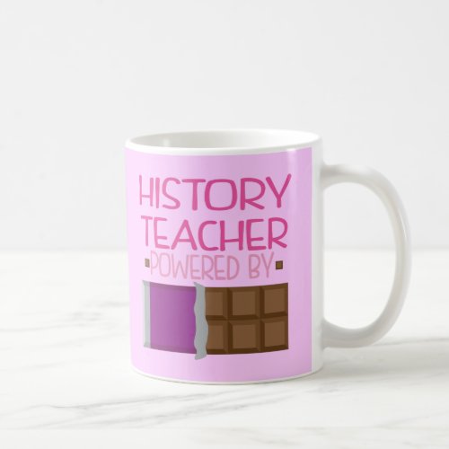History Teacher Chocolate Gift for Her Coffee Mug