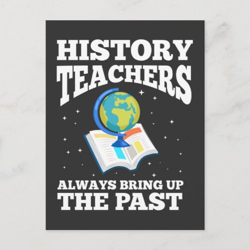 History Teacher Occupation Hilarious Historian Postcard