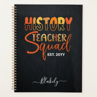 History Teacher Squad Planner