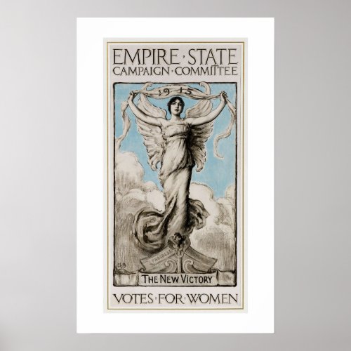 History US feminism 1915 Votes for women Poster