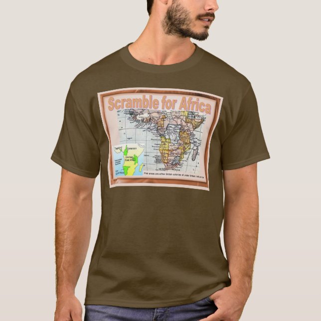 History, World War I, Scramble for AFrca T-Shirt (Front)