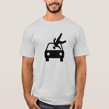 Hit By Car Shirt by thehatch at Zazzle