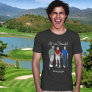 Hit 'em Straight Digital Golfers Custom  T-Shirt