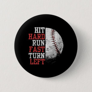 Hit Hard Run Fast Turn Left Funny Sell Player Fan  Button