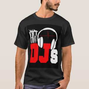 Hit House DJs Black T Shirt