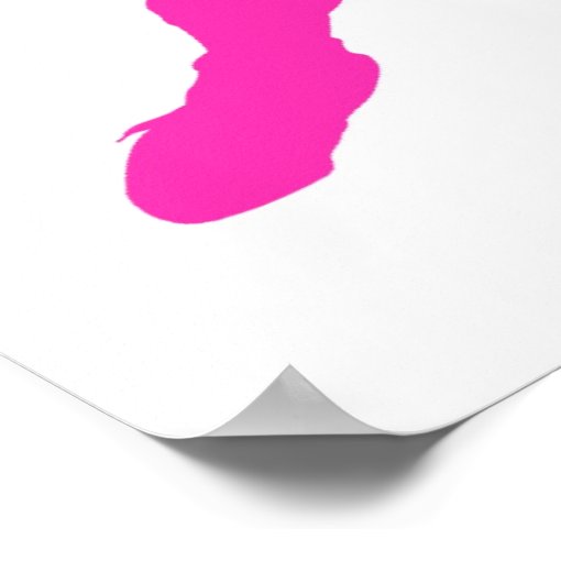 Hit Like A Girl Poster Zazzle