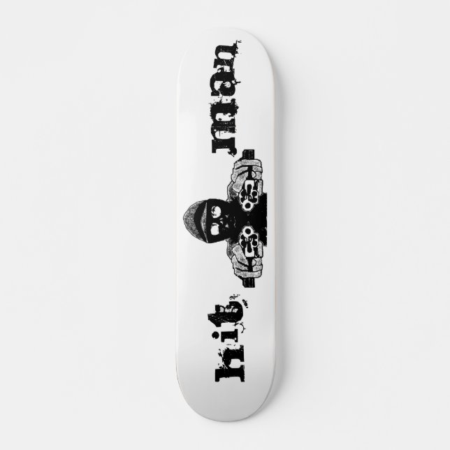 Hit Man Skateboard Deck (Front)