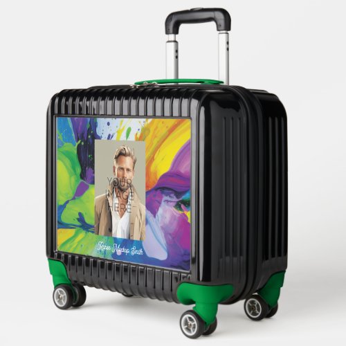Hit My Pic Travel Personalize Photo Custom Luggage