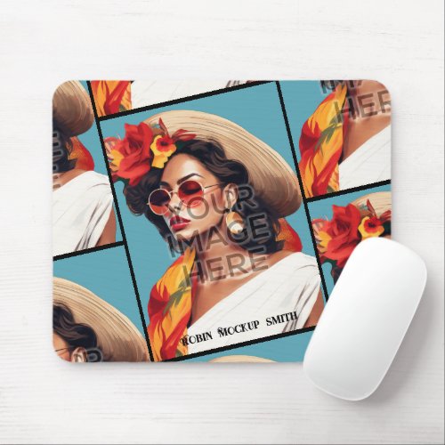 Hit My Pics Add Photo Personalize Custom Mouse Pad