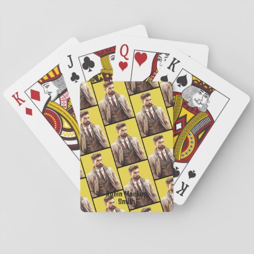 Hit My Pics Photo Personalize Custom Playing Cards