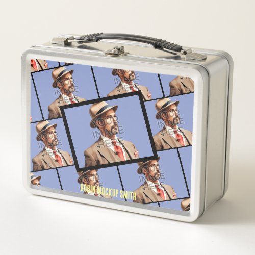 Hit My Pics Photo Personalized Custom Lunch Box