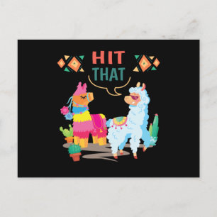 Hit That Pinata Birthday Postcard