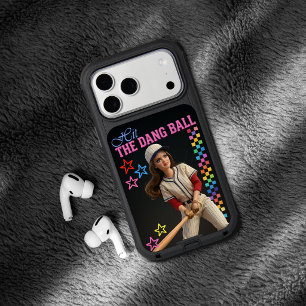 Hit The Dang Ball Funny Baseball Mom Doll Face iPhone 17 Pro Max Case