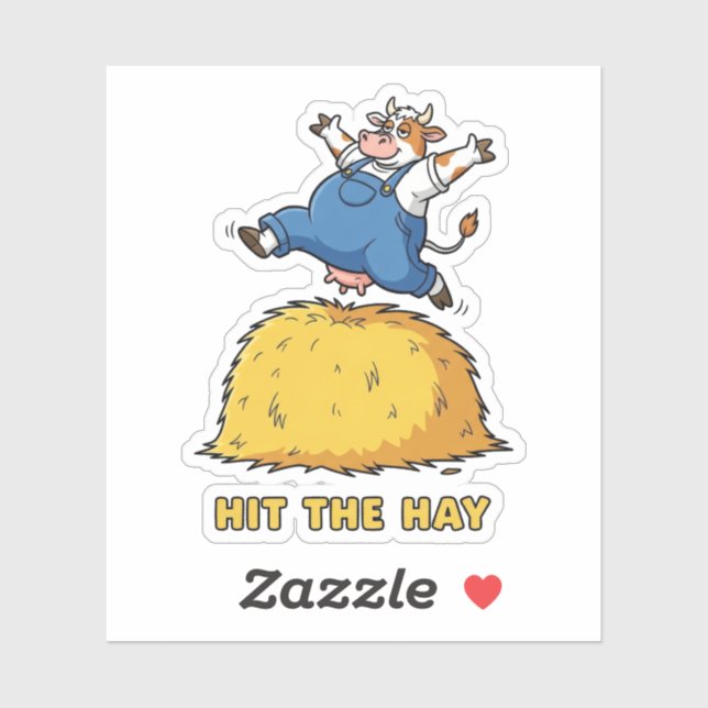 Hit the Hay Sticker (Sheet)