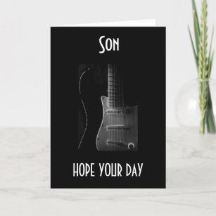 HIT THE RIGHT NOTES ON YOUR BIRTHDAY ***SON***