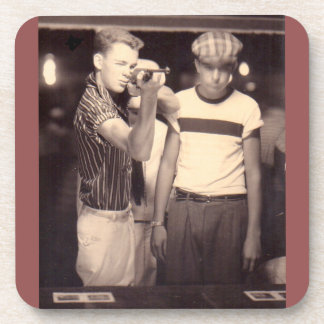 hit the target and win a kewpie doll coaster