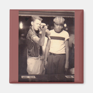 hit the target and win a kewpie doll magnet