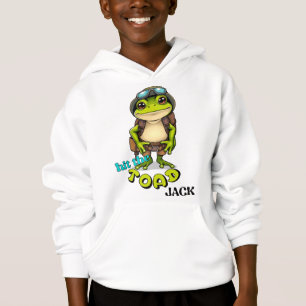 Hit the "toad" Jack, cute play on words Hoodie