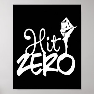 Hit Zero Competition Cheer Team Scorpion Stunt Any Poster