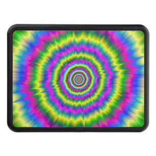 Hitch Cover  Neon Explosion