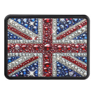 Hitch cover with British Colors