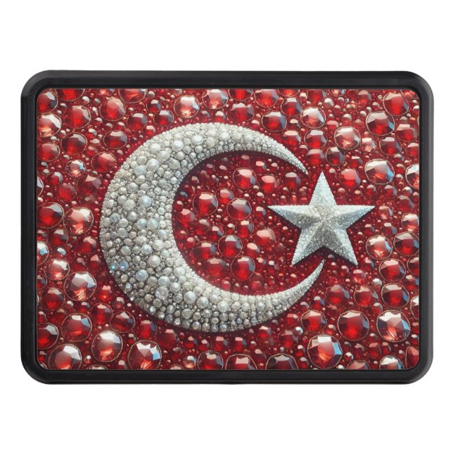 Hitch cover with Turkish Colors (Front)