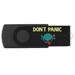 Hitch Hikers Guide USB Swivel Flash Drive