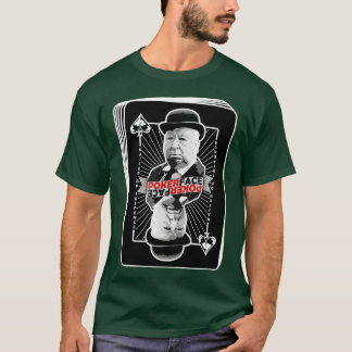 HITCHCOCK POKERFACE DECK OF PLAYING CARDS TShirt