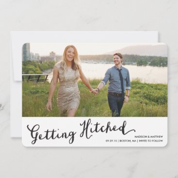 Hitched 2 | Save the Date Photo Card
