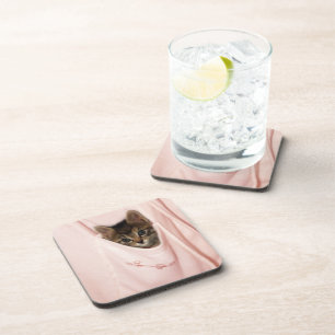 Hitchhiking Drink Coaster