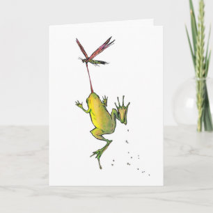 Hitchin' a Ride Letterpress Thank You Card