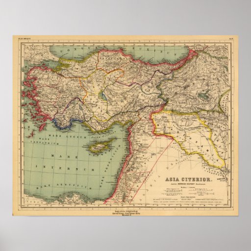 Hither Asia Poster | Zazzle