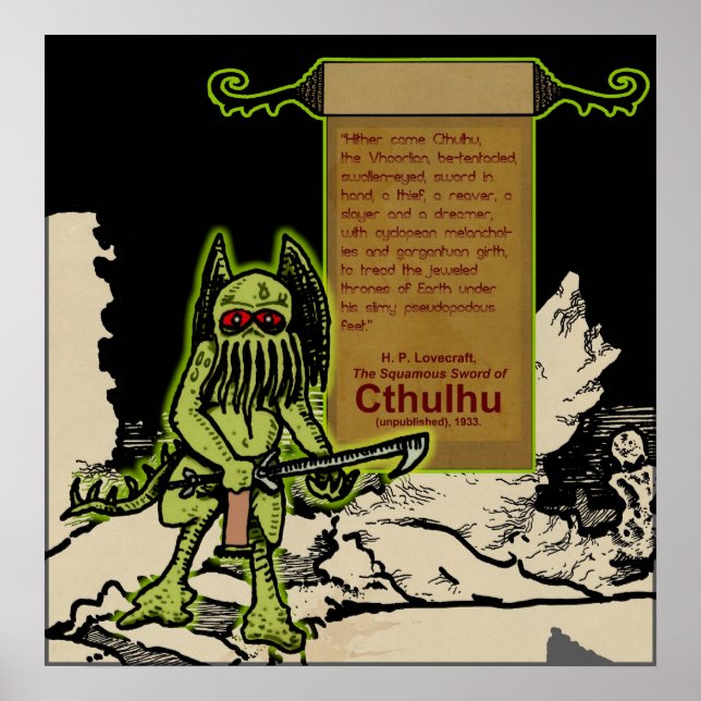 Hither Came Cthulhu... Poster (Front)