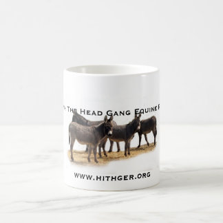 Hithger trio of donkeys mug
