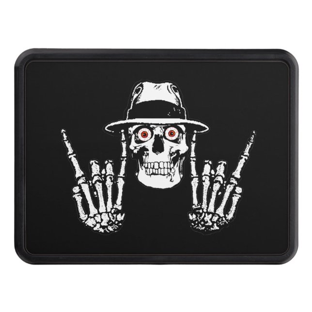 Hitman Skull Tow Hitch Cover (Front)