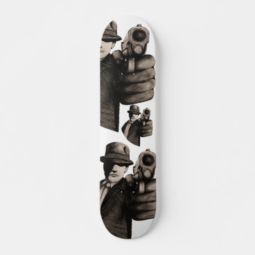 Hitman Triptych Skateboard Deck