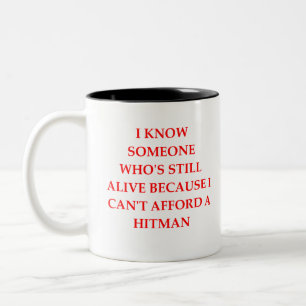 HITMAN Two-Tone COFFEE MUG