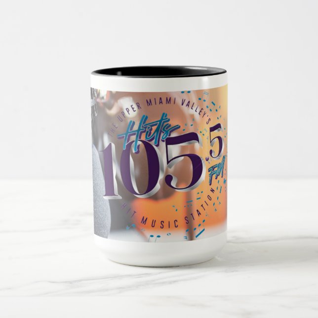 Hits 105.5 Coffee Cup (Center)