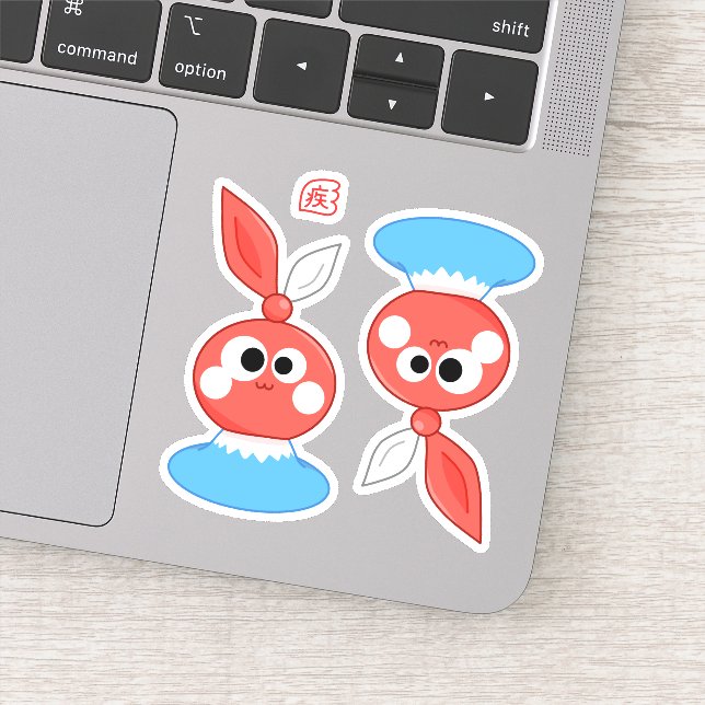 【HiTs】Mascot Character にぽくん Nipo kun Sticker - ① (Detail)