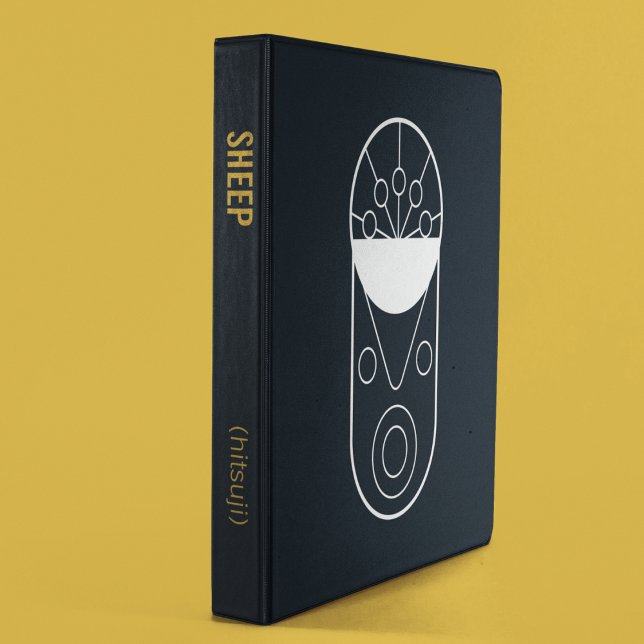Hitsuji 3 Ring Binder (Creator Uploaded)