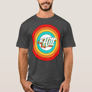 Hitt Name Shirt Vintage Hitt Circle