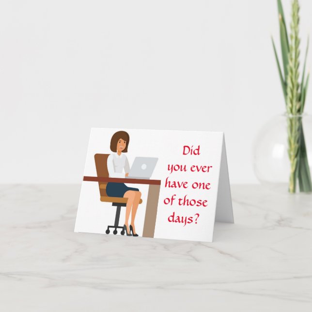 HITTING ESCAPE KEY & ***STILL TURNING 40*** CARD (Front)