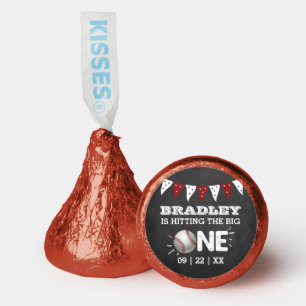 Hitting The Big One Baseball 1st Birthday Hershey®'s Kisses®