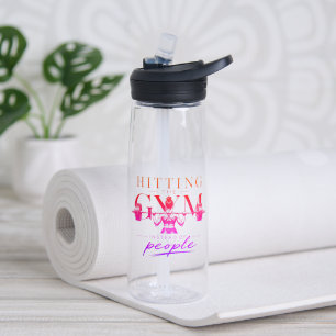 Hitting The Gym Instead Of People Water Bottle